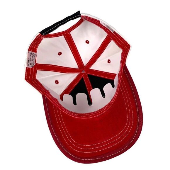 Rocky Mountain Elk Foundation RMEF 5-Panel Hat Black / Red Adjustable OS - Picture 5 of 8